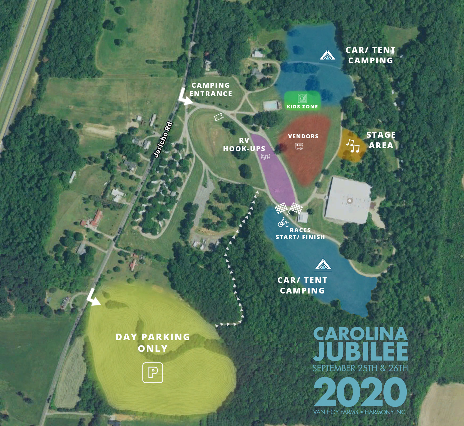 Carolina Jubilee Music & Food Festival VanHoy Farms